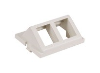 Hubbell Wiring IM2KA15OW ISTATION MODULE ANG2PORTUNLD1.5UOW