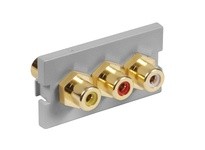 Hubbell Wiring IM3RF1GY ISTATION MOD W/3RCA FEED T | YarinInd