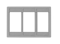 Hubbell Wiring IMF3GY PLATE1GISTATIONMODULE FRAME3UGY