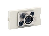 Hubbell Wiring IMXLRM1BK ISTATION MODULE W/MINI XLR 1U BK | Industrial Supplies