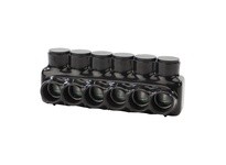 NSI IPL500-6 500 MCM - 4 AWG POLARIS INSULATED MULTI-TAP CONN 6 PORT (SINGLE SIDED ENTRY)