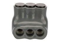 NSI IPLG6-3B 6-14 AWG (CLASS BCDKMI) POLARIS GREY FOR FINE STRANDED COOPER CONDUCTOR -3 PORT (BAGGED)