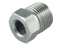 Superlok IRHB-8N-4N 1/2"M NPT X 1/4"F NPT - Reducing Hex Bushing | 316 Stainless Steel
