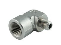 Superlok IRSE-16N-8N 1"F NPT X 1/2"M NPT - Reducing Street Elbow - 316 Stainless Steel