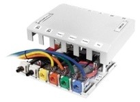 Hubbell Wiring ISB12W HOUSING SURFACE MOUNT 12 PORT WH