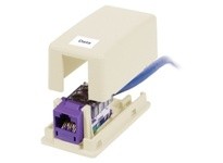 Hubbell Wiring ISB1TI HOUSING SURFACE MOUNT 1 PORT TI