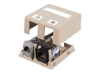 Hubbell Wiring ISB2LA Housing Surface Mount 2 Port | High-Quality Industrial Supplies