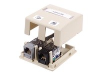 Hubbell Wiring ISB2OWP HOUSING SURFACE MOUNT2 PORTOW PLENUM