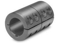 Climax Metal ISCC-050-050SKW 1/2 X 1/2 ID Stnls Split w/Key Shaft Coupling