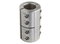 Climax Metal ISCC-062-050-S 5/8" X 1/2" ID SPLIT Clamp Coupling SS | YarinInd