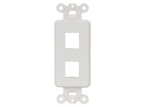 Hubbell Wiring ISF2OW PLATE DECORATOR FRAME 2PORT OW