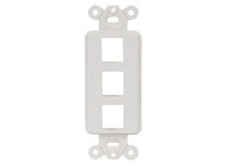Hubbell Wiring ISF3OW PLATE DECORATOR FRAME 3PORT OW