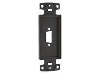Hubbell Wiring ISFB15BK PLATE DECORATOR 15PIN FRAMEBLANKBK