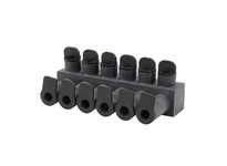 NSI ISPB2/0-6 AWG Polaris EDGE EPDM Rubber Pedestal Connector, 6 port