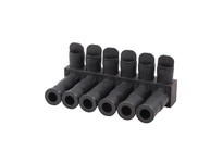 NSI ISPB350-6 SUBMERSIBLE PEDESTAL CONNECTORS 6 PORT 350 - 12 AWG