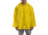Tingley J21107-S EAGLE Jacket Storm Fly Front Attached Hood - Yellow Size S