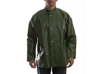 Tingley J22208-4XL IRON EAGLE Jacket Storm Fly Front Hood Snaps - Green 4XL | Durable Workwear