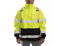 Tingley J24122-3XL ICON Hi-Vis Class 3 Breathable Waterproof Jacket Mesh/Taffeta Lining - Fluorescent Yellow-Green Size 3XL