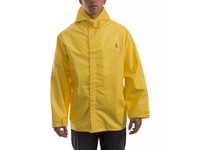 Tingley J56147-S DURABLAST Flame Resistant Jacket Storm Fly Front Attached Hood - Yellow Size S
