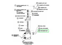 Bell & Gossett J91635 RETAINER NUT