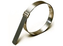 JS2049 Jr. Smooth I.D. Clamp 201SS 1/2" x .03" 1-1/4" Diameter | Box of 100