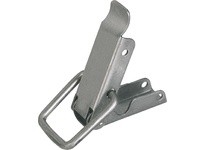 KIPP K0044.2350741 LATCH W. DRAW BAIL FAST. HOLES COVERED FORM:B STEEL GALVANIZED AND PASSIVATED F1=2000