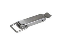 KIPP K0045.1541092 LATCH W. DRAW BAIL FAST. HOLES COVERED FORM:A STAINLESS STEEL BRIGHT F1=2000