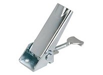 KIPP K0046.1420722 LATCH WITH SWING BAIL ADJUSTABL FAST. HOLES VISIBLE FORM:A STANDARD STAINLESS STEEL 1.4301 BRIGHT F1=1000