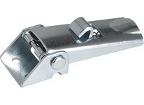 KIPP K0046.2420721 LATCH WITH SWING BAIL ADJUSTABL FAST. HOLES VISIBLE FORM:B WITH LOCK1 STEEL GALVANIZED AND PASSIVATED F1=1000