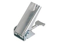 KIPP K0047.1420602 LATCH ADJUSTABLE FORM:A STD STANDARD STAINLESS STEEL BRIGHT F1=1000 FAST. HOLES COVERED