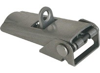 KIPP K0047.3420601 LATCH ADJUSTABLE FORM:C WPH WITH PADLOCK HOLE STEEL GALVANIZED F1=1000 FAST. HOLES COVERED