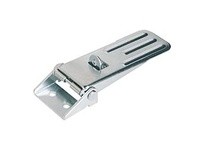 KIPP K0048.3631392 LATCH WITH SWING BAIL ADJUSTABL FAST. HOLES VISIBLE FORM:C WITH PADLOCK HOLE STAINLESS STEEL 1.4301 BRIGHT