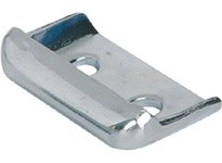 KIPP K0048.9163281 CATCH PLATE FOR LATCH ADJUSTABLE FORM:A STEEL GALVANIZED AND PASSIVATED