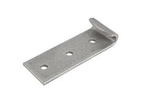 KIPP K0051.9254782 CATCH PLATE FOR LATCH ADJUSTABLE FORM:B STAINLESS STEEL 1.4301 BRIGHT