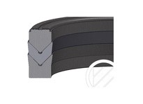 Dichtomatik K01-80X60X14.6 PISTON SEAL 1-1-1 VEE PACKING | High-Quality Seals