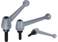KIPP K0120.316X30 ADJUSTABLE HANDLE SIZE:3 M16X30 STEEL COMP:STEEL