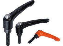 KIPP K0122.92A31X15 Adjustable Handle with Protective Cap | Zinc Black Satin