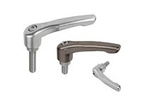 KIPP K0124.1A2153X40 Adjustable Handle Size: 1 1/4-20x40 Stainless Steel | YarinInd