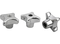 KIPP K0145.2050102 PALM GRIP TO DIN6335 D1=50 D=10 H=32 FORM:B ALUMINUM