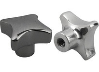 KIPP K0146.5040082 PALM GRIP TO DIN6335 D=M08 D1=40 H=26 FORM:E STAINLESS STEEL POLISHED