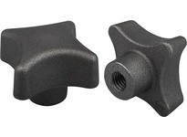 KIPP K0147.3CM PALM GRIP DIN6335 TUMBLED FORM:C D1=32 H=21 D=025 GREY CAST IRON