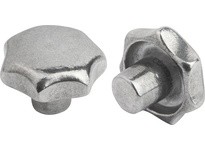 KIPP K0149.16312 STAR GRIP TO DIN6336 D1=63 H=42 FORM:A ALUMINUM