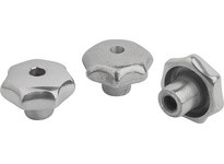 KIPP K0149.25010 STAR GRIP TO DIN6336 D1=50 H=32 FORM:B ALUMINUM D=10