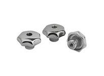 KIPP K0149.480162 STAR GRIP TO DIN6336 D=M16 D1=80 H=50 FORM:D ALUMINUM