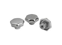 KIPP K0149.540082 STAR GRIP TO DIN6336 D=M08 D1=40 H=25 FORM:E ALUMINUM