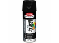 Krylon K01613A07 K01613 Industrial 5-Ball Int/Ext Semi-Flat Black Krylon 12 oz. -6
