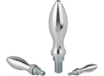 KIPP K0169.1025083 MACHINE HANDLE REVOLVING FORM:E ALUMINUM COMP:STEEL L1=83