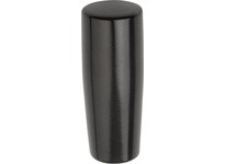 KIPP K0172.206 TAPER GRIP FIXED SIZE:1 D=M06 D1=17 FORM:E THERMOSET HIGH-POLISH FINISH BLACK