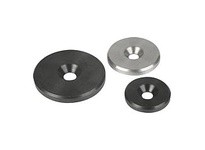 KIPP K0173.00630 HANDWHEEL WASHER D1=64 D2=30 H=4 G=M06 STEEL 1.0718 BLACK OXIDIZED