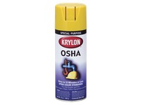 Krylon K01813777 K01813 OSHA Paint Safety Yellow Krylon 12 oz. (6)